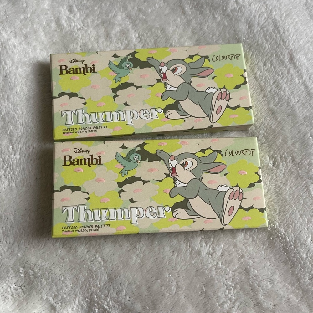 ColourPop Disney Bambi Thumper Palette lot 2 NIB